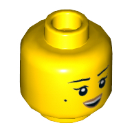 Lego hlava, žlutá (6194788)